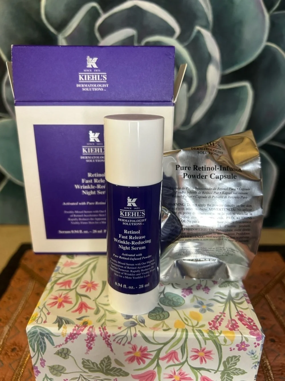 Kiehl’s Fast Release Wrinkle-Reducing 0.3% Retinol Night Serum